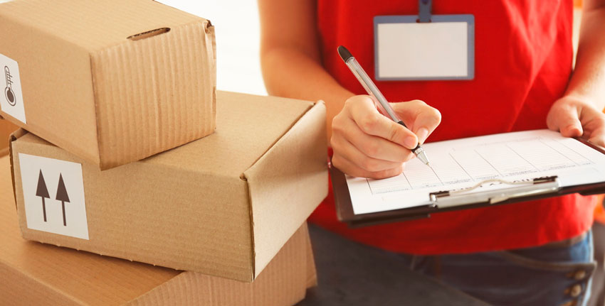 Передача посылки